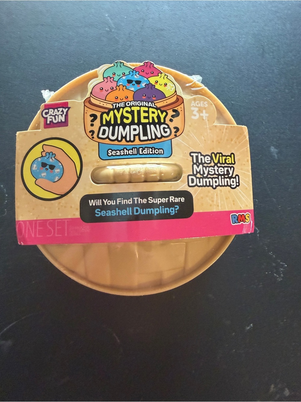 New Viral Mystery Dumpling Seashell Edition Crazy Fun RMS Squishy Sealed